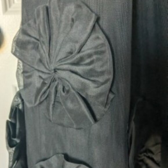 Vintage Chetta B floor length evening gown black - Picture 5 of 9